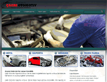 Tablet Screenshot of cagriotoservis.com